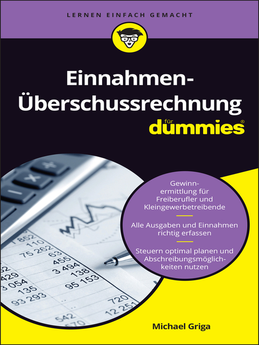 Title details for Einnahmen-Überschussrechnung für Dummies by Michael Griga - Available